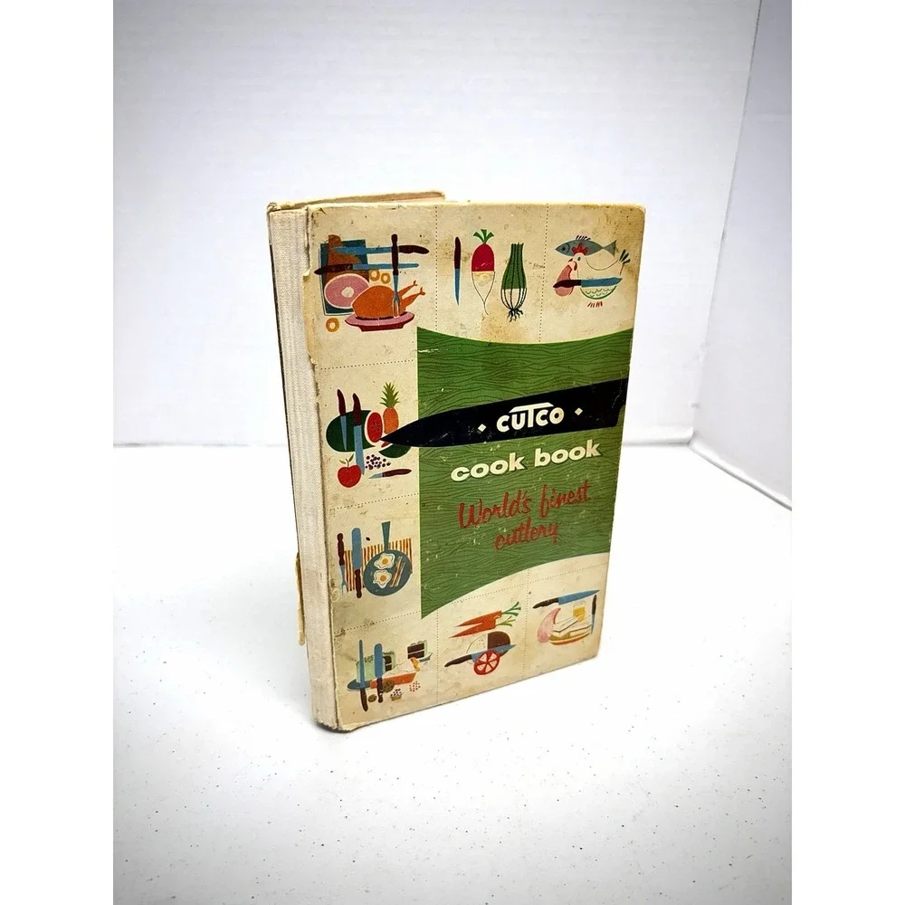 1956 Vintage Cutco Cook Book World's Finest Cutlery Hardcover